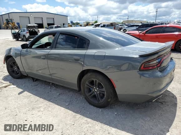 2018 Dodge Charger SXT z VIN 2C3CDXBG0JH196320, wystawiony jako Copart lot #55991605 z przebiegiem Nie podano mil oraz Szkoda całkowita • Salvage title. Historia ofert i sprzedaży dostępna na DreamBid. Obrazek 2.