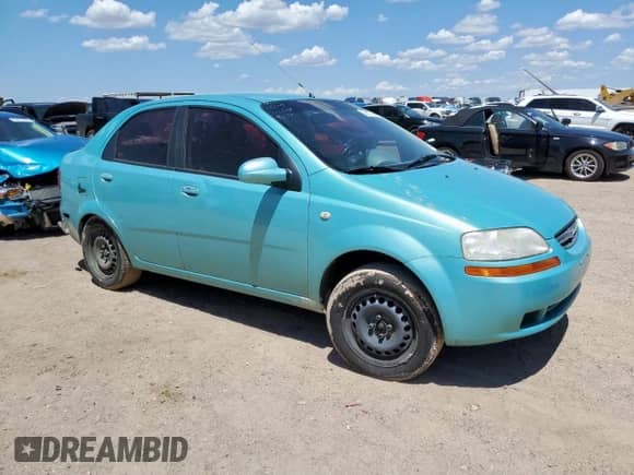 2005 Chevrolet Aveo LS z VIN KL1TD526X5B384453, wystawiony jako Copart lot #63617365 z przebiegiem 102 437 mil mil oraz Szkoda całkowita • Salvage title. Historia ofert i sprzedaży dostępna na DreamBid. Obrazek 4.