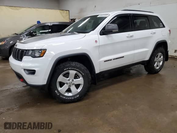 2019 Jeep Grand Cherokee Trailhawk with VIN 1C4RJFLG4KC581794, listed as a Copart auction lot 63522335 with 122,407 mi miles and Clean title. Bid and sale history available at DreamBid. Image 1.