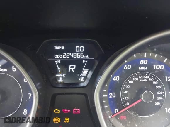 2013 Hyundai Elantra Limited с VIN 5NPDH4AE1DH223782, выставлен на аукционе IAAI как лот 43312194 с пробегом 224 866 миль миль и . История ставок и продаж доступна на DreamBid. Изображение 15.