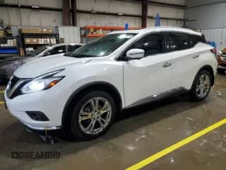 2016 Nissan Murano SL with VIN 5N1AZ2MH1GN129685, listed as a Copart auction lot 83867525 with 72,706 mi miles and Salvage title. Bid and sale history available at DreamBid. Image 1.