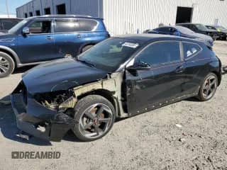 2019 Hyundai Veloster Turbo R-Spec z VIN KMHTH6AB9KU019288, wystawiony jako Copart lot #49748385 z przebiegiem 83 732 mil mil oraz Nie do naprawy • Non repairable. Historia ofert i sprzedaży dostępna na DreamBid. Obrazek 1.