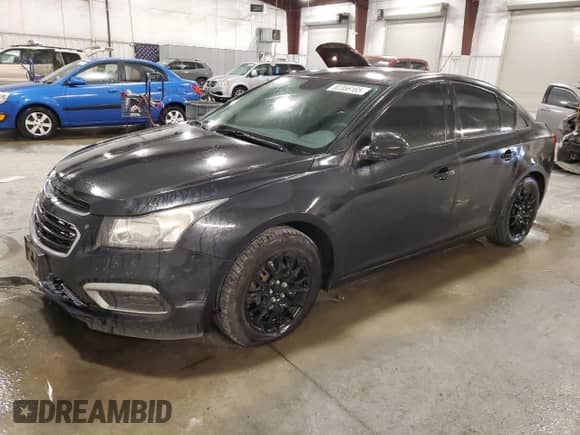 2016 Chevrolet Cruze LS with VIN 1G1PC5SG4G7207921, listed as a Copart auction lot 82356165 with 138,043 mi miles and Salvage title. Bid and sale history available at DreamBid. Image 1.