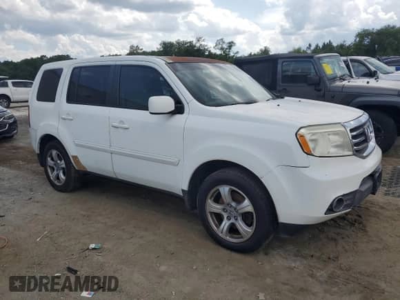 2014 Honda Pilot EX-L with VIN 5FNYF3H66EB017017, listed as a Copart auction lot 58619125 with 155,686 mi miles and Clean title. Bid and sale history available at DreamBid. Image 4.