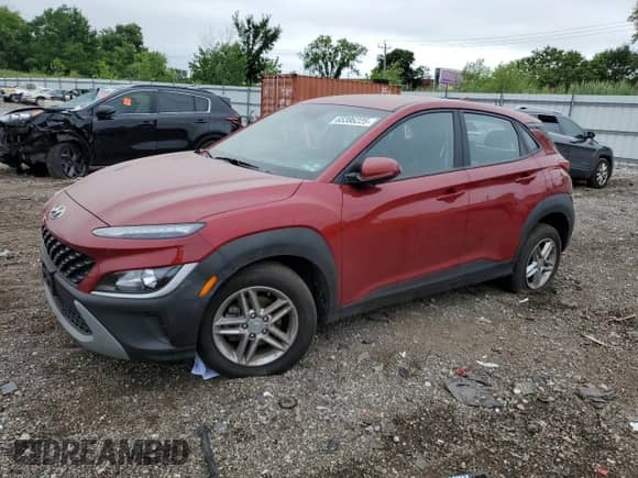 2023 Hyundai Kona SE with VIN KM8K22AB0PU031018, listed as a Copart auction lot 65386225 with 39,263 mi miles and Salvage title. Bid and sale history available at DreamBid. Image 1.