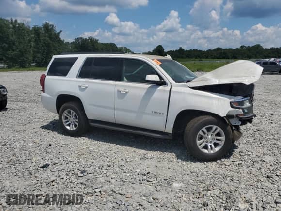 2018 Chevrolet Tahoe LS z VIN 1GNSCAKC6JR149000, wystawiony jako Copart lot #67835195 z przebiegiem 139 153 mil mil oraz Szkoda całkowita • Salvage title. Historia ofert i sprzedaży dostępna na DreamBid. Obrazek 4.