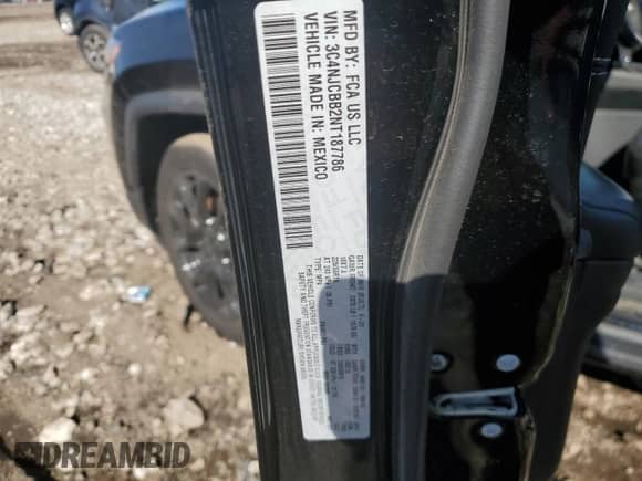 2022 Jeep Compass Altitude с VIN 3C4NJCBB2NT187786, выставлен на аукционе Copart как лот 53027925 с пробегом 45 894 миль миль и Списание • Salvage title. История ставок и продаж доступна на DreamBid. Изображение 14.