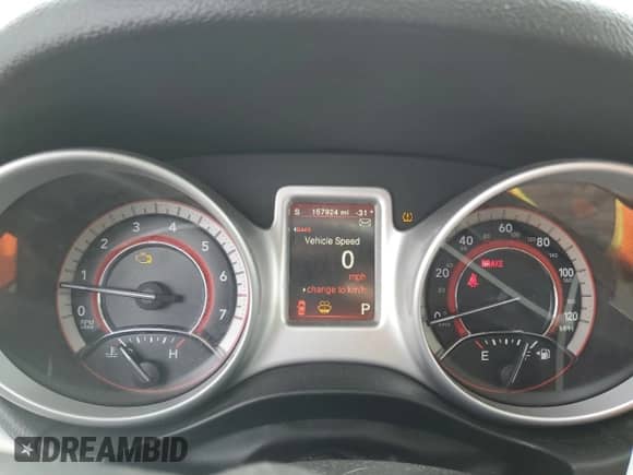 2017 Dodge Journey GT z VIN 3C4PDDEG9HT570545, wystawiony jako Copart lot #82411835 z przebiegiem 157 924 mil mil oraz Czysty tytuł • Clean title. Historia ofert i sprzedaży dostępna na DreamBid. Obrazek 9.