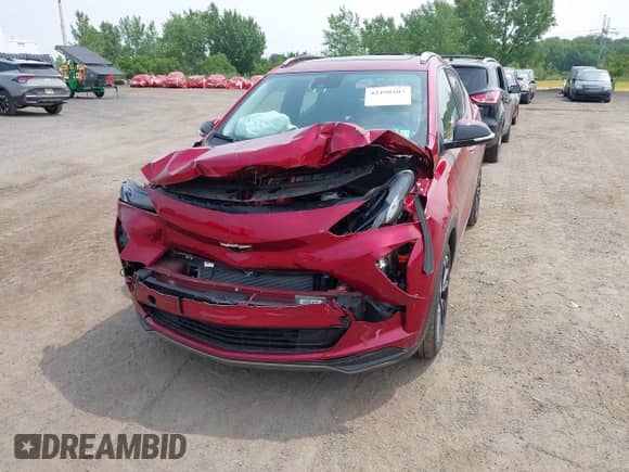 2023 Chevrolet Bolt EUV Premier с VIN 1G1FZ6S00P4185744, выставлен на аукционе IAAI как лот 42498207 с пробегом 6 603 миль миль и . История ставок и продаж доступна на DreamBid. Изображение 6.