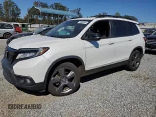 2020 Honda Passport Touring with VIN 5FNYF7H94LB003700, listed as a Copart auction lot 75535544 with Not provided miles and Salvage title. Bid and sale history available at DreamBid. Image 1.