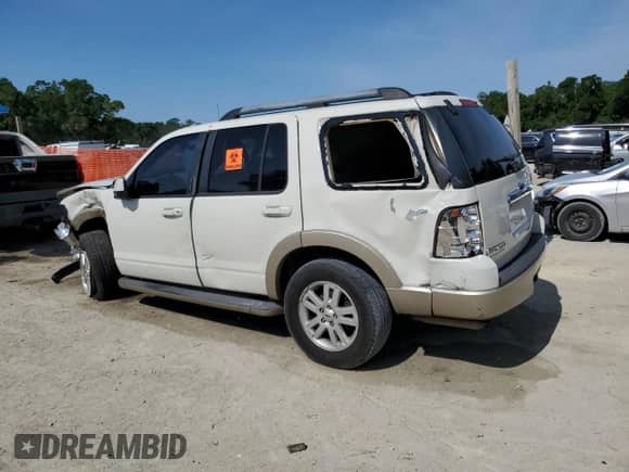 2009 Ford Explorer Eddie Bauer с VIN 1FMEU64E09UA31513, выставлен на аукционе Copart как лот 57971685 с пробегом 143 276 миль миль и Списание • Salvage title. История ставок и продаж доступна на DreamBid. Изображение 2.