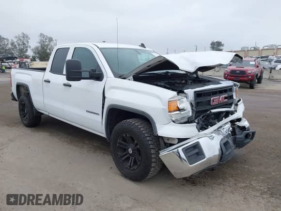 2015 GMC Sierra 1500 with VIN 1GTR1TEC4FZ179527, listed as a IAAI auction lot 42175217 with 179,700 mi miles and . Bid and sale history available at DreamBid. Image 1.