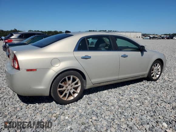 2012 Chevrolet Malibu LTZ 1LZ with VIN 1G1ZE5E02CF180672, listed as a Copart auction lot 86607385 with 134,309 mi miles and Salvage title. Bid and sale history available at DreamBid. Image 3.