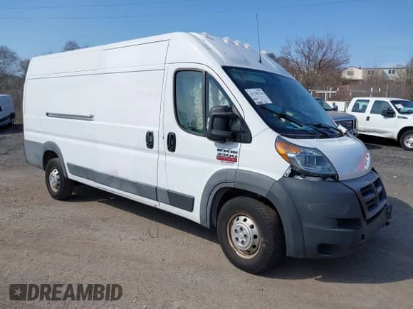 2018 Ram ProMaster Cargo с VIN 3C6URVJG1JE152160, выставлен на аукционе IAAI как лот 41758214 с пробегом 91 856 миль миль и . История ставок и продаж доступна на DreamBid. Изображение 1.
