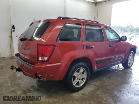 2006 Jeep Grand Cherokee Laredo with VIN 1J4HR48N96C330446, listed as a Copart auction lot 60747145 with 170,000 mi miles and Salvage title. Bid and sale history available at DreamBid. Image 3.
