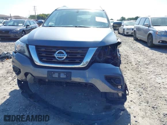 2018 Nissan Pathfinder SL with VIN 5N1DR2MM8JC623037, listed as a IAAI auction lot 43330237 with 131,478 mi miles and . Bid and sale history available at DreamBid. Image 6.