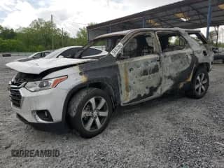 2019 Chevrolet Traverse LT с VIN 1GNERHKW9KJ130147, выставлен на аукционе Copart как лот 54161395 с пробегом Не указан миль и На запчасти • Non repairable. История ставок и продаж доступна на DreamBid. Изображение 1.