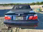 2005 BMW 3 Series 325Ci with VIN WBABW33425PL37806, listed as a Copart auction lot 80119305 with 135,690 mi miles and Salvage title. Bid and sale history available at DreamBid. Image 6.