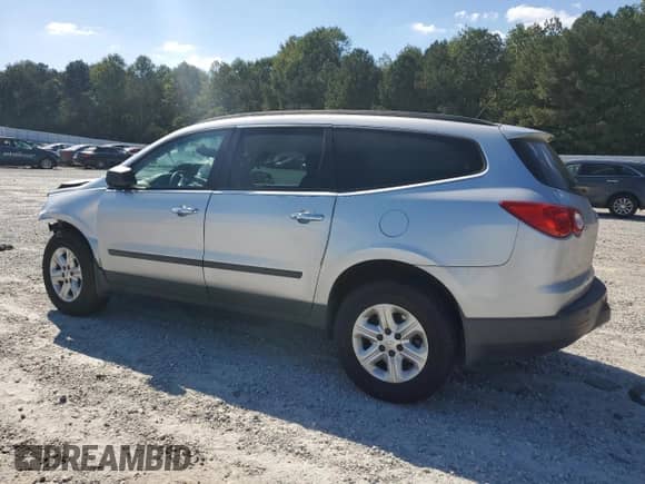 2012 Chevrolet Traverse LS с VIN 1GNKRFED0CJ157918, выставлен на аукционе Copart как лот 84815535 с пробегом Не указан миль и Списание • Salvage title. История ставок и продаж доступна на DreamBid. Изображение 2.