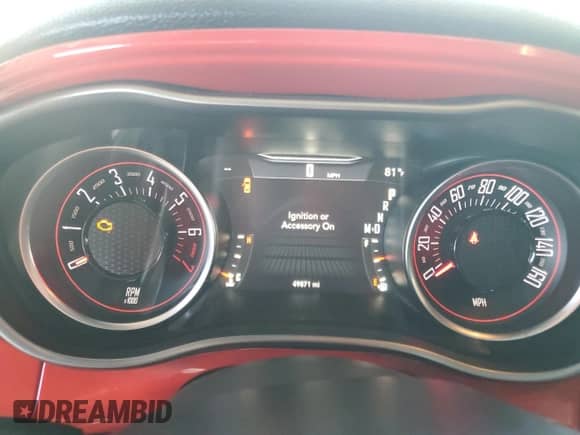 2019 Dodge Challenger GT with VIN 2C3CDZJG3KH525980, listed as a Copart auction lot 84568205 with 49,871 mi miles and Non repairable. Bid and sale history available at DreamBid. Image 9.