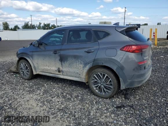 2020 Hyundai Tucson SEL with VIN KM8J3CAL6LU259039, listed as a Copart auction lot 65536765 with 107,406 mi miles and Salvage title. Bid and sale history available at DreamBid. Image 2.