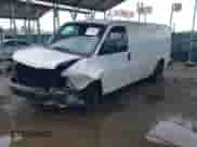 2008 Chevrolet Express Cargo with VIN 1GCFG15X981124176, listed as a IAAI auction lot 42276837 with 124,808 mi miles and . Bid and sale history available at DreamBid. Image 2.