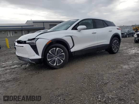 2024 Chevrolet Blazer EV eAWD LT z VIN 3GNKDBRJXRS216097, wystawiony jako Copart lot #51502465 z przebiegiem 6 068 mil mil oraz Szkoda całkowita • Salvage title. Historia ofert i sprzedaży dostępna na DreamBid. Obrazek 1.