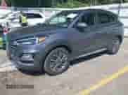 2021 Hyundai Tucson SEL with VIN KM8J33AL5MU312394, listed as a IAAI auction lot 43072281 with 46,296 mi miles and . Bid and sale history available at DreamBid. Image 17.