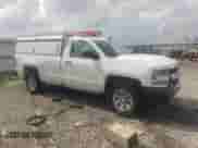 2018 Chevrolet Silverado 1500 Work Truck with VIN 1GCNCNEH9JZ284685, listed as a Copart auction lot 60704735 with 165,791 mi miles and Salvage title. Bid and sale history available at DreamBid. Image 4.