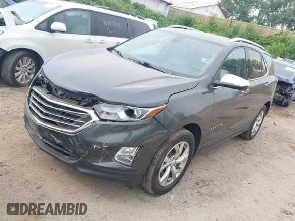 2018 Chevrolet Equinox Premier with VIN 2GNAXVEV8J6189157, listed as a IAAI auction lot 42953230 with 120,260 mi miles and . Bid and sale history available at DreamBid. Image 17.