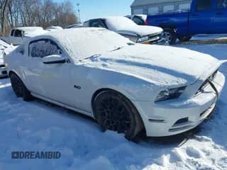 2014 Ford Mustang GT with VIN 1ZVBP8CF1E5258960, listed as a IAAI auction lot 41587399 with 102,247 mi miles and . Bid and sale history available at DreamBid. Image 1.