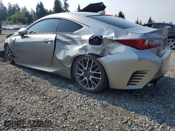 2016 Lexus RC 300 F Sport z VIN JTHSM5BC5G5000752, wystawiony jako Copart lot #62030615 z przebiegiem 111 161 mil mil oraz Szkoda całkowita • Salvage title. Historia ofert i sprzedaży dostępna na DreamBid. Obrazek 2.