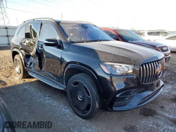 2021 Mercedes-Benz GLS 63 AMG с VIN 4JGFF8KE6MA561735, выставлен на аукционе Copart как лот 83317364 с пробегом 31 940 миль миль и Списание • Salvage title. История ставок и продаж доступна на DreamBid. Изображение 4.