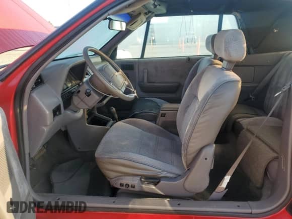 1991 Dodge Shadow with VIN 3B3XP45K6MT551958, listed as a Copart auction lot 73353914 with 116,984 mi miles and Salvage title. Bid and sale history available at DreamBid. Image 7.