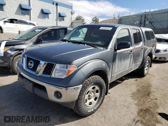 2007 Nissan Frontier LE with VIN 1N6AD07W57C429000, listed as a Copart auction lot 48103425 with 116,350 mi miles and Salvage title. Bid and sale history available at DreamBid. Image 1.