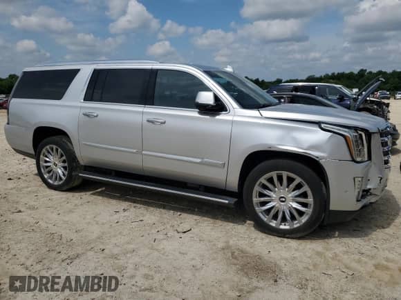 2020 Cadillac Escalade ESV Premium Luxury с VIN 1GYS4JKJ9LR283288, выставлен на аукционе Copart как лот 60517225 с пробегом 52 370 миль миль и Списание • Salvage title. История ставок и продаж доступна на DreamBid. Изображение 4.