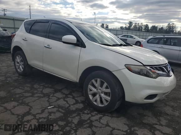 2011 Nissan Murano LE with VIN JN8AZ1MW0BW164593, listed as a Copart auction lot 85669134 with 104,214 mi miles and Salvage title. Bid and sale history available at DreamBid. Image 4.