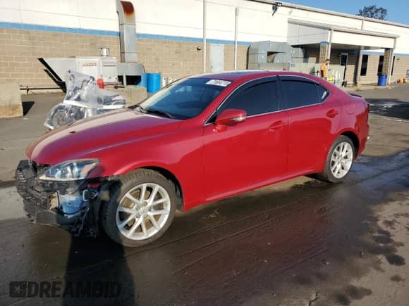 2011 Lexus IS 250 with VIN JTHCF5C21B5052716, listed as a Copart auction lot 71604715 with 161,330 mi miles and Salvage title. Bid and sale history available at DreamBid. Image 5.