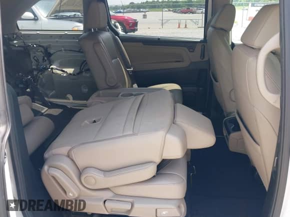 2022 Honda Odyssey EX-L with VIN 5FNRL6H71NB001377, listed as a IAAI auction lot 42638089 with 81,361 mi miles and . Bid and sale history available at DreamBid. Image 8.