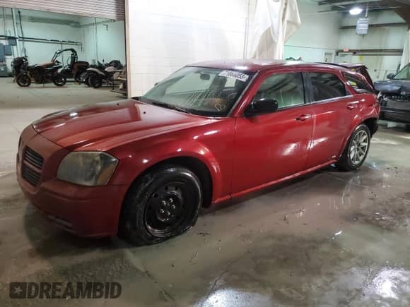 2007 Dodge Magnum with VIN 2D4FV47T47H701989, listed as a Copart auction lot 71868053 with 117,909 mi miles and Salvage title. Bid and sale history available at DreamBid. Image 1.
