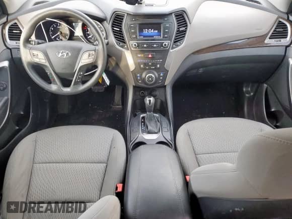 2017 Hyundai Santa Fe 2.4L with VIN 5XYZT3LB4HG461155, listed as a Copart auction lot 82757925 with 112,526 mi miles and Salvage title. Bid and sale history available at DreamBid. Image 8.