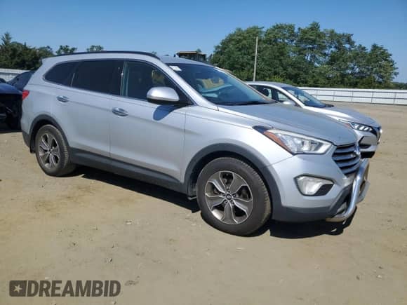 2014 Hyundai Santa Fe GLS with VIN KM8SMDHF1EU085729, listed as a Copart auction lot 71636925 with 272,063 mi miles and Clean title. Bid and sale history available at DreamBid. Image 4.