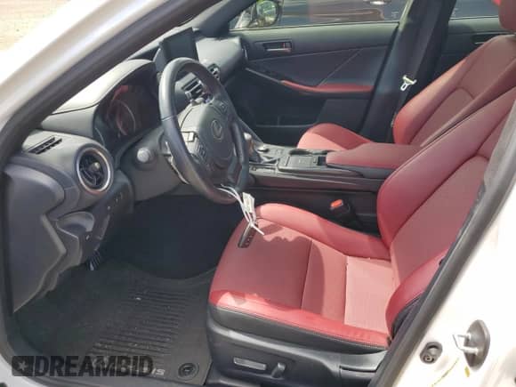 2021 Lexus IS 300 with VIN JTHC81F25M5043518, listed as a Copart auction lot 67741524 with 17,174 mi miles and Salvage title. Bid and sale history available at DreamBid. Image 7.