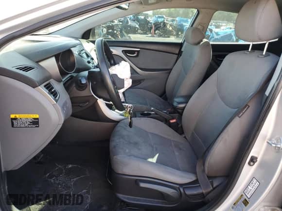 2013 Hyundai Elantra GLS with VIN KMHDH4AE8DU787589, listed as a Copart auction lot 86825545 with 131,202 mi miles and Salvage title. Bid and sale history available at DreamBid. Image 7.