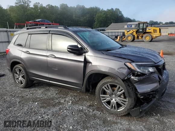 2021 Honda Passport EX-L с VIN 5FNYF8H58MB000674, выставлен на аукционе Copart как лот 71576175 с пробегом 47 260 миль миль и Списание • Salvage title. История ставок и продаж доступна на DreamBid. Изображение 4.