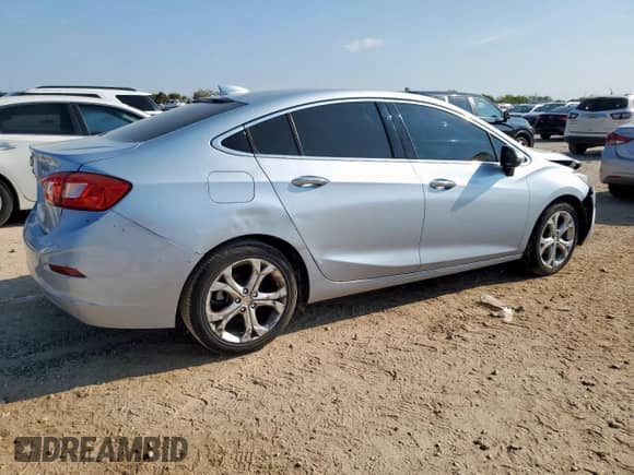 2018 Chevrolet Cruze Premier with VIN 1G1BF5SM3J7131106, listed as a Copart auction lot 71320705 with 134,106 mi miles and Salvage title. Bid and sale history available at DreamBid. Image 3.