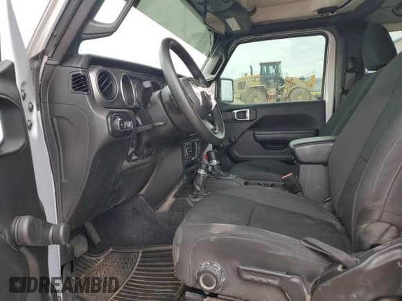 2022 Jeep Wrangler Sport с VIN 1C4HJXAG8NW181325, выставлен на аукционе Copart как лот 82700694 с пробегом 27 763 миль миль и Списание • Salvage title. История ставок и продаж доступна на DreamBid. Изображение 7.