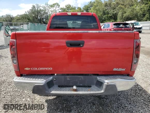 2004 Chevrolet Colorado Z71 with VIN 1GCDS198948140775, listed as a Copart auction lot 73435794 with 74,796 mi miles and Salvage title. Bid and sale history available at DreamBid. Image 6.