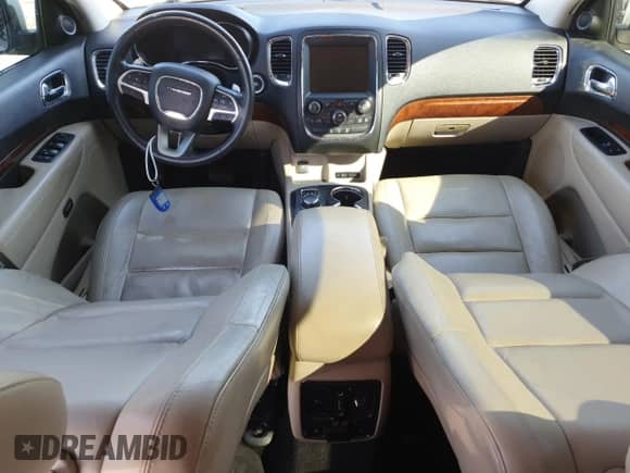 2015 Dodge Durango Limited with VIN 1C4RDHDG6FC722596, listed as a Copart auction lot 89675185 with 120,295 mi miles and Salvage title. Bid and sale history available at DreamBid. Image 8.