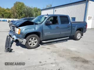 2012 GMC Sierra 1500 SLE with VIN 3GTP1VE05CG214967, listed as a Copart auction lot 80496455 with 100,968 mi miles and Salvage title. Bid and sale history available at DreamBid. Image 1.